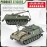 MaozyHomie Army Tank and Army Men Toys Playset, 2pc 1:72 US Tank-4 Models & 10pc Toy Soldiers, Olive Drab Green WW2 Military Vehicle for Boys
