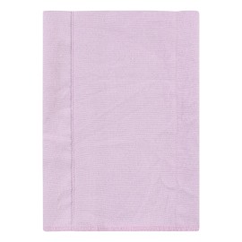 Hudson Baby Unisex Baby Cotton Flannel Burp Cloths, Purple Dainty Floral 4 Pack, One Size