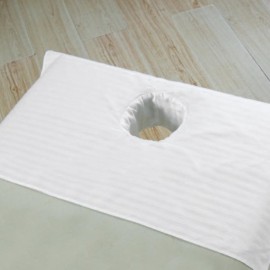 Ciieeo 10pcs Massage Table Towel Massage Pad Massage Table Cover Spa Bed Massage Cushion Massage Headrest Covers Massage Bed Coverlet Rest Barrier White Massage Chair Portable Satin Cloth