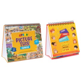 Picture Books and Emotion Cards, Picture SEL Story Cards, Homeschooling, Autism Activities, Educational Busy Book for Emotional Regulation (WH Question & Emotions Book Combo)