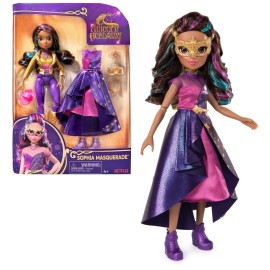 Unicorn Academy, Sophia Masquerade Ball Doll with 9 Accessories, 9.5, Dolls & Unicorn Toys for Girls
