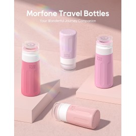Morfone 16 Pack Travel Bottles Set for Toiletries, TSA Approved Travel Containers Leak Proof Silicone Squeezable Travel Accessories 2oz 3oz for Shampoo Conditioner Lotion Body Wash (BPA Free) Morfone 16 Pack Travel Bottles Set for Toiletries, TSA Approved Travel Containers Leak Proof Silicone Squeezable Travel Accessories 2oz 3oz for Shampoo Conditioner Lotion Body Wash (BPA Free)