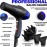 Professional 2200W Ionic Salon Hair Dryer - Professional Blow Dryer - Hair dryers for Women - Hairdryer with Diffuser (Black/Blue)