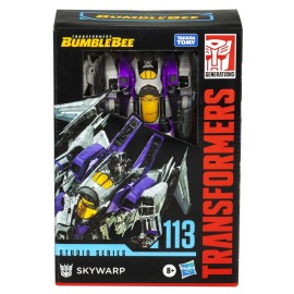 Transformers Toys Studio Series Voyager Bumblebee 113 Skywarp, 6.5-inch Converting Action Figure, 8+