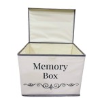 Pear Tree Essentials Memory Storage Box - Baby Keepsakes, Travel memories, Loved Ones Treasured Keepsakes.