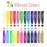 JUPITEARTH 24 Colors Tempera Paint Sticks with 120 PDF Coloring Pages and 30 Stickers, Quick Drying, Smooth, Non-Toxic and Washable Paint Sticks for Kids, Art Supplies for Drawing on Various Objects