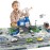 deAO Airplane Toys for Kids with Trucks, Helicopter,Planes, Signs,Fire Trucks Race Cars and Airport Playmat,Great Military Toys Gift for 3 4 5 6 Boys Girls Kids