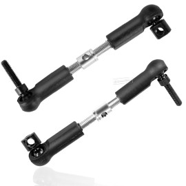 RCarmubWow Sway Bar Kit Upgrades Part for 1/16 E-Revo,Slash,RC Alloy Aluminum Front & Rear Wide Sway Bar Kit