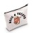 JXGZSO Funny RPG Gamer Gift Have A Treato Popper the Kobold Cosmetic Bag BG3 Inspired Makeup Bag