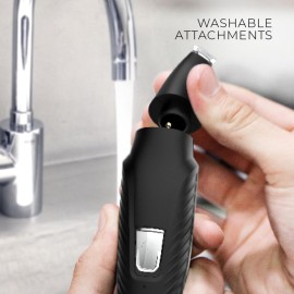 Remington All-in-One Groomer 10 Pcs. Grooming Kit with 16 Length and Style Settings, Up to 70 Minute Runtime for Premium Performance with Smooth Glide Comfort Remington All-in-One Groomer 10 Pcs. Grooming Kit with 16 Length and Style Settings, Up to 70 Minute Runtime for Premium Performance with Smooth Glide Comfort