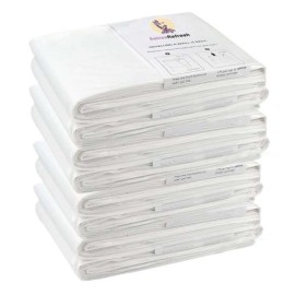 BabiesRefresh Refills Compatible with DEKOR CLASSIC Diaper Pail Refills | 8 Pack | Diaper Pail Odor Eliminator| Fresh Powder Scent | Each Diaper Bag Refill Holds up to 3960 Diapers | Diaper bin refill