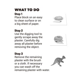 Whiriwhiri Dino Eggs Dig Kit, 12 Unique Fossil Eggs and Discover Dinosaur Excavation Tools Science STEM Digging Toy Gift Present for Boys Girls Age 6-12 Easter Egg Birthday Party, Playdates, Workshops