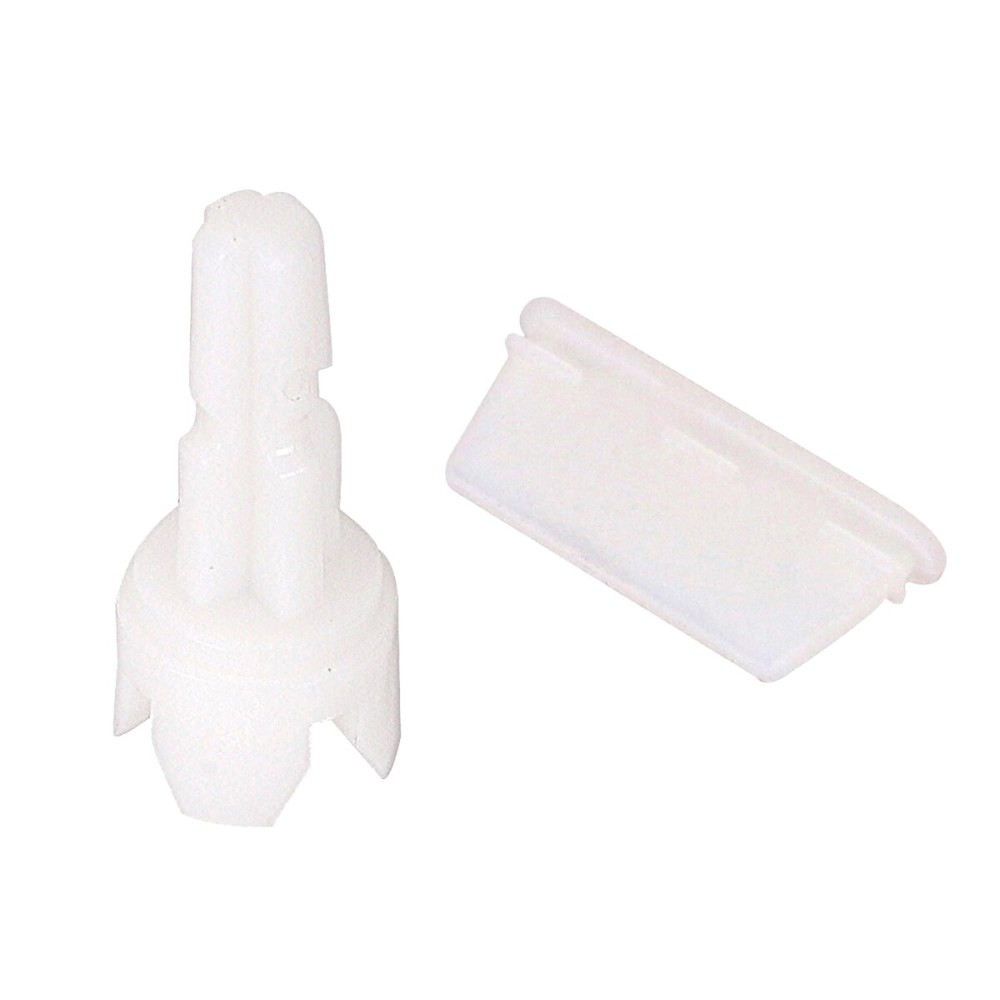 MIHAUS 2 Pieces Replacement Parts Compatible with Baby Brezza FRP0046 Formula Pro Advanced Axle Stem with Rubber Blade (attach to Locking Cover)