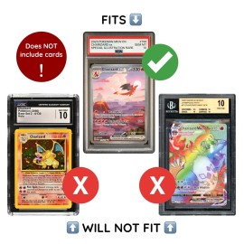 The Hobby Lair Bumper Guard for PSA Graded Cards ONLY | Shield Your Slabs! | Ultimate Edge Protector Bumper | 1 Pack Light Blue