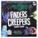 Micro Games of America Finders Creepers Board Game an App-Vanced Game - Hunt Digital Monsters with Your Phone, 2-4 Players, Ages 8+