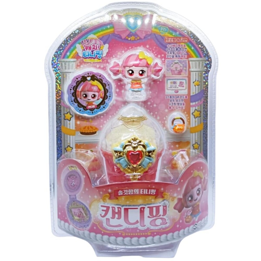 Dessert Catch Teenieping Season 4 Mini Figure Toy Candyping  Korean Animation