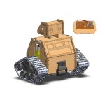 ScienSta STEM Projects for Kids Ages 10-16, Wooden Model Car Kits, Gifts for Boys 9-16, Science Educational Crafts Building Kit,RC Tank