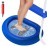 Tlswshsy Inflatable Pool Foot Bath Basin - Foot Soaking Bath Basin for Swimming Pool Clean Feet- Foot Wash Bath Tub for Pool Entry Ladder, Home Spa Treatment (1, Blue)