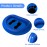 Tlswshsy Inflatable Pool Foot Bath Basin - Foot Soaking Bath Basin for Swimming Pool Clean Feet- Foot Wash Bath Tub for Pool Entry Ladder, Home Spa Treatment (1, Blue)