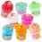 Slime Variety Pack Different Textures, 8 x 100ml Slimes Kit Include Cloud, Clear, Butter Slime, Slimes Party Favors for Kids, Birthday Easter Halloween Boys & Girls Gift