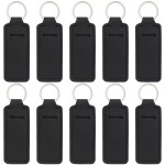 AUEAR, 10 Pack Lip Balm Sleeves Lipstick Holder Chapstick Keychain Holders Gloss for Women and Girls