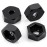 MORLORDY 4Pcs 8mm to 12mm Wheel Hex Hubs Adapter Big Wheel Conversion Kit for Losi Mini-T 2.0 & Mini-B 1/16 1/18 RC Off-Road Car Truck