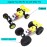 MORLORDY 4Pcs 8mm to 12mm Wheel Hex Hubs Adapter Big Wheel Conversion Kit for Losi Mini-T 2.0 & Mini-B 1/16 1/18 RC Off-Road Car Truck