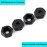 MORLORDY 4Pcs 8mm to 12mm Wheel Hex Hubs Adapter Big Wheel Conversion Kit for Losi Mini-T 2.0 & Mini-B 1/16 1/18 RC Off-Road Car Truck