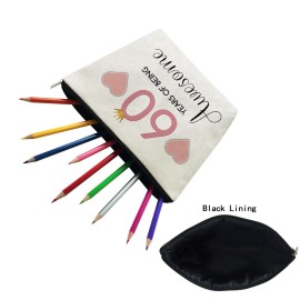 Livel lhood 60th Birthday Gift Makeup Bag for Women Cute Small Cosmetic Bag for Purse Travel Toiletry Zipper Pouch for 60-Year-Old Women Happy Birthday Gift Pink 60 Awesome Makeup Bag Livel lhood 60th Birthday Gift Makeup Bag for Women Cute Small Cosmetic Bag for Purse Travel Toiletry Zipper Pouch for 60-Year-Old Women Happy Birthday Gift Pink 60 Awesome Makeup Bag