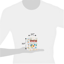Niche Nation Games Overlap A Deceptively Simple Strategy Game - Mensa Award Winning Card Game - 2 Player Game or Up to 8 Players - Card Games for Adults and Families