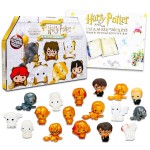 Harry Potter Mini Figurines - Bundle of Harry Potter Mini Figures with 24 Mystery Figurines, Phone Wallet | Harry Potter Set for Boys, Girls