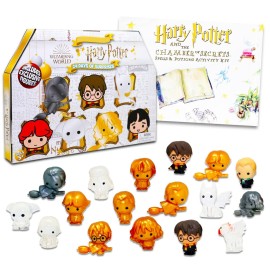 Harry Potter Mini Figurines - Bundle of Harry Potter Mini Figures with 24 Mystery Figurines, Phone Wallet | Harry Potter Set for Boys, Girls