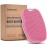 Canroom Silicone Body Scrubber - Zinc Infused - Highly Elastic Bristles - Exfoliating Body Scrubber for Cellulite Reduction,Blood Circulation,Massage for Flawless Skin - Pink