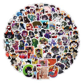 120 PCS Homestuck Stickers Anime Game Cartoon Aest..