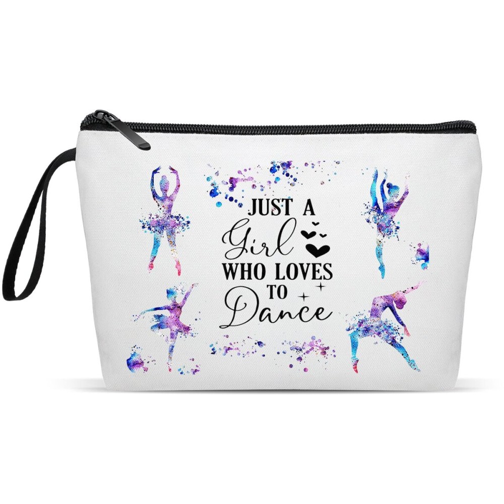 Fullrainbow Ballet Lover Makeup bag Gifts Ballerina Makeup Bag Watercolor Ballet Dancing Women Cosmetic Bag Gifts for Women for Dance Lovers Dance Teacher Student Women Fullrainbow Ballet Lover Makeup bag Gifts Ballerina Makeup Bag Watercolor Ballet Dancing Women Cosmetic Bag Gifts for Women for Dance Lovers Dance Teacher Student Women