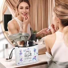 Fullrainbow Ballet Lover Makeup bag Gifts Ballerina Makeup Bag Watercolor Ballet Dancing Women Cosmetic Bag Gifts for Women for Dance Lovers Dance Teacher Student Women Fullrainbow Ballet Lover Makeup bag Gifts Ballerina Makeup Bag Watercolor Ballet Dancing Women Cosmetic Bag Gifts for Women for Dance Lovers Dance Teacher Student Women
