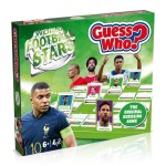 Winning Moves World Football Stars, Guess Who? Green Board Game, Play with Messi, Ronaldo, Harry Kane, Salah, Easy to Setup, Gift for Kids Ages 6 and up, One Size Fits All