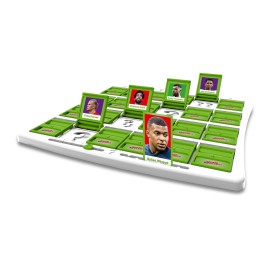Winning Moves World Football Stars, Guess Who? Green Board Game, Play with Messi, Ronaldo, Harry Kane, Salah, Easy to Setup, Gift for Kids Ages 6 and up, One Size Fits All