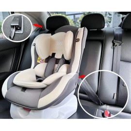 General Latch Interface Strap The Passenger Car Baby Seat Fixing Straps Latch Connector 1 Pack