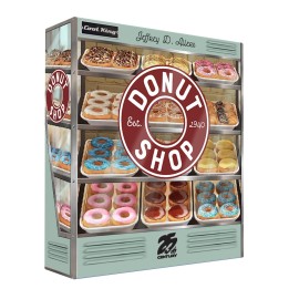 Donut Shop: Build Displays and Box Donuts - Strategy Board Game - 2 to 4 Players - 25th Century Games