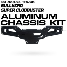 HobbyMarking Aluminum Custom Chassis Frame Kit for Tamiya Super Clod Buster/Clodbuster/Bullhead 4x4x4 RC Truck Car Upgrade Parts
