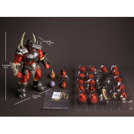 METYTOYZ MEMORYTOYS Bounty Hunter Bloody Hands Morlock Action Figure (Red Editon)