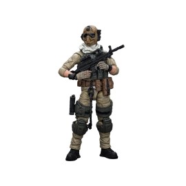 JOYTOY 1/18 Action Figures U.S.Army Delta Assault Squad Machine Gunner Collection Models Christmas Birthday Gifts