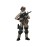 JOYTOY 1/18 Action Figures U.S.Army Delta Assault Squad Machine Gunner Collection Models Christmas Birthday Gifts