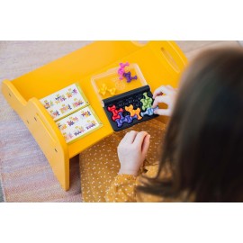 SmartGames IQ Waves | Boost Logic and Problem Solving Skills | 120 Challenges from Easy to Expert | Great for Ages 6 - Adult | A Fun Travel Game in a Portable Case | Unique Soft Touch Game Pieces