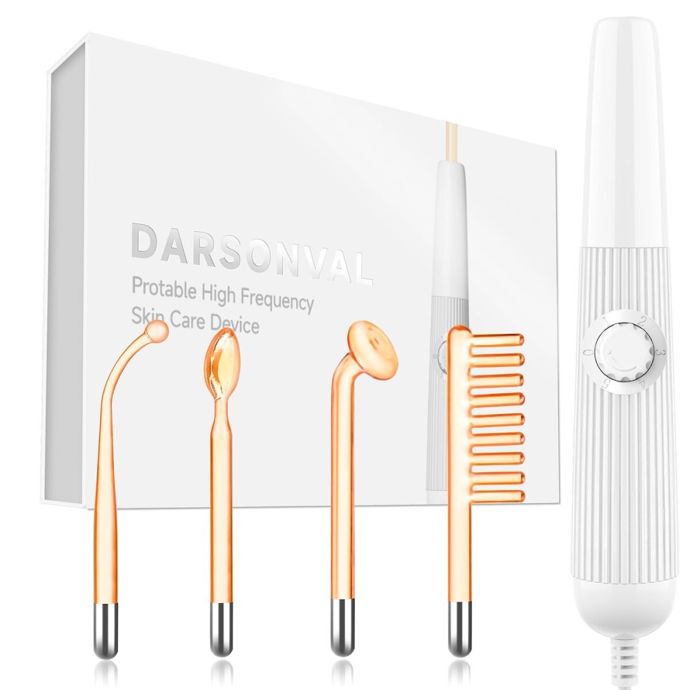 High Frequency Facial Device DARSONVAL High Frequency Facial Wand Micro-Care Skin Care