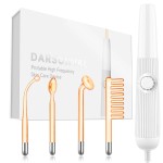 High Frequency Facial Device DARSONVAL High Frequency Facial Wand Micro-Care Skin Care