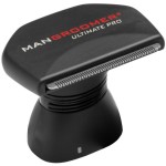 MANGROOMER - Ultimate PRO Back Hair Shaver (New 7th Generation) Complete Wide Blade Attachment Head with Shock Absorber Neck (Attachment Head with Shock Absorber Neck and Blade only)