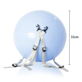 LINGHGD Yoga Ball for Somersault & Backflip Training, Adjustable Straps, Fitness & Yoga Exercises LINGHGD Yoga Ball for Somersault & Backflip Training, Adjustable Straps, Fitness & Yoga Exercises