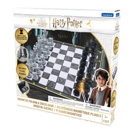 LEXiBOOK - Harry Potter Chess Games, Magnetic and Foldable Chess Board, 32 Pieces, Family Game, CGM300HP